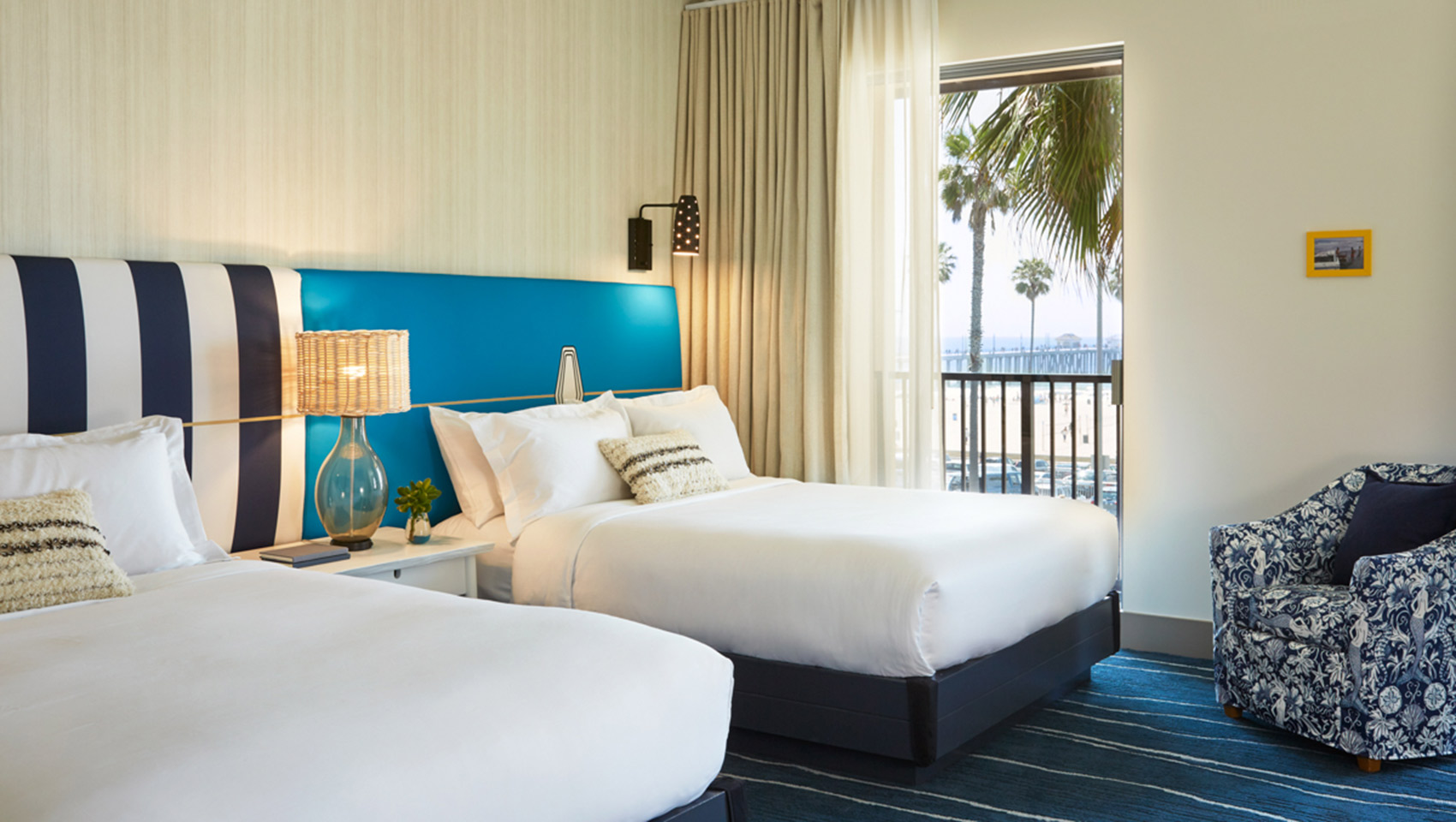 2 Queen guestroom at Kimpton Shorebreak Resort