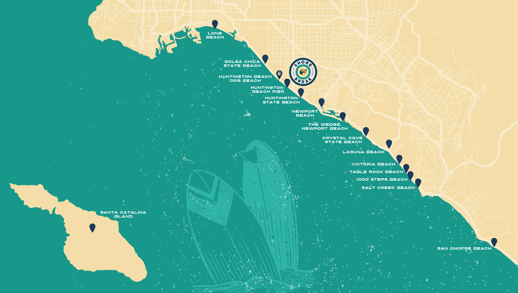 Shorebreak Google Map